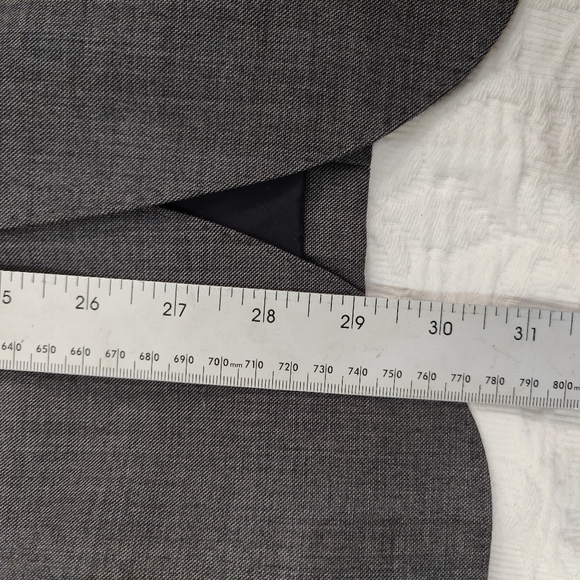 J CREW Ludlow Solid Grey Wool Tollegno 1900 Sz 40 R Mens Sport Coat Blazer - Picture 5 of 8